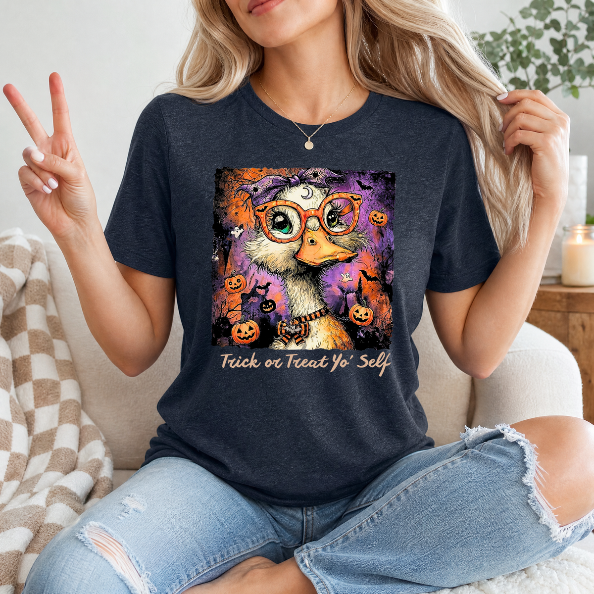 Trick or Treat Yo' Self Premium Graphic Tee