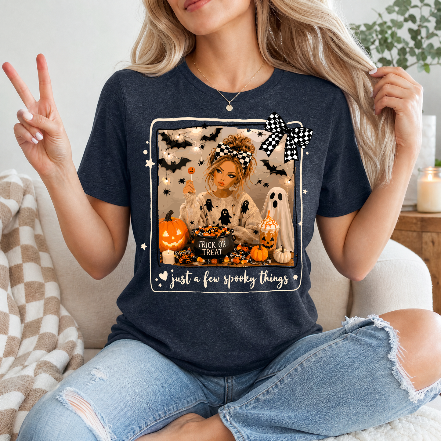 Spooky Things Premium Graphic Tee