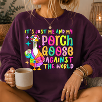 Porch Goose Against the World Crewneck Sweatshirt