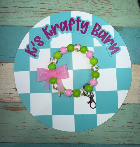 Dill Pickle Dream Wristlet
