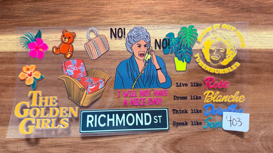#403 Golden Girls K's Krafty Barn