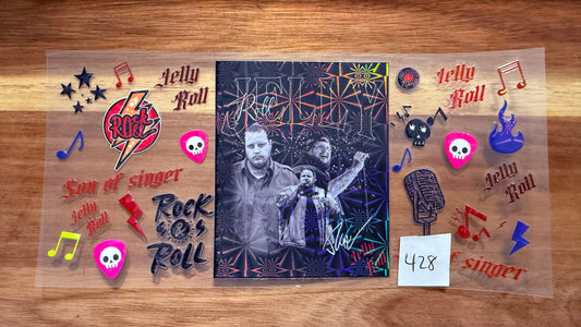#428 Jelly Rock and Roll- Holographic K's Krafty Barn