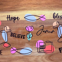 #334 Hope Pray Believe K's Krafty Barn