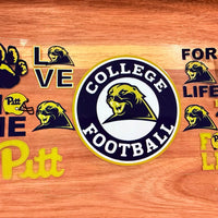 #612 Pitt Football K's Krafty Barn