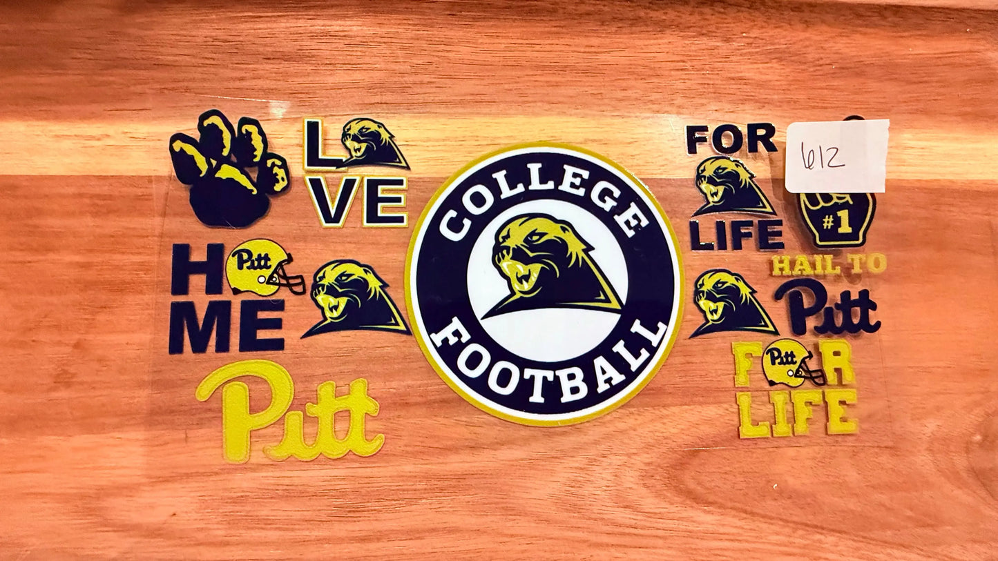 #612 Pitt Football K's Krafty Barn