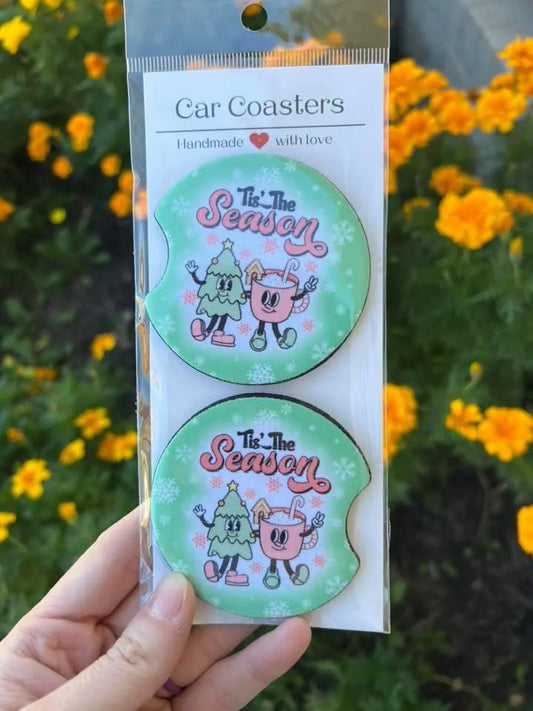 Car Coasters- choose your design. K's Krafty Barn