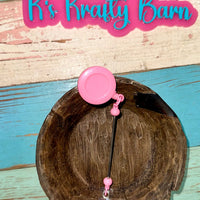 Beadable Bar Badge Reels K's Krafty Barn