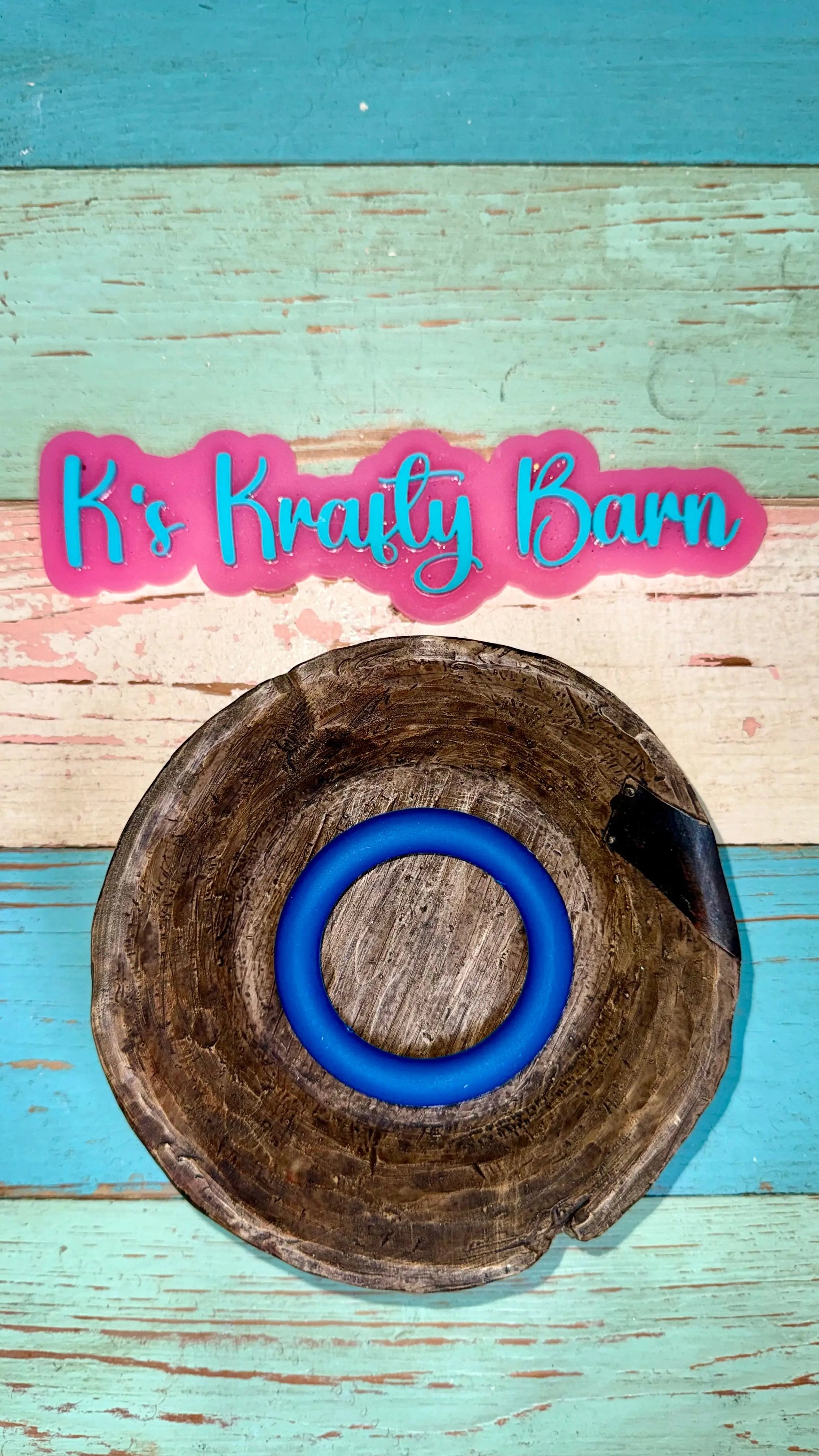 65mm Silicone Round Ring- solid colors K's Krafty Barn