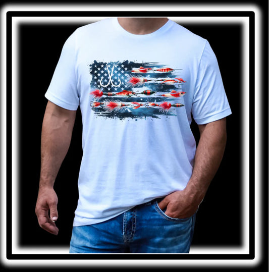 Fishing Lures Flag