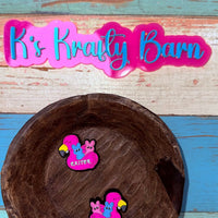 Silicone Focal Bead- Floating to Easter K's Krafty Barn