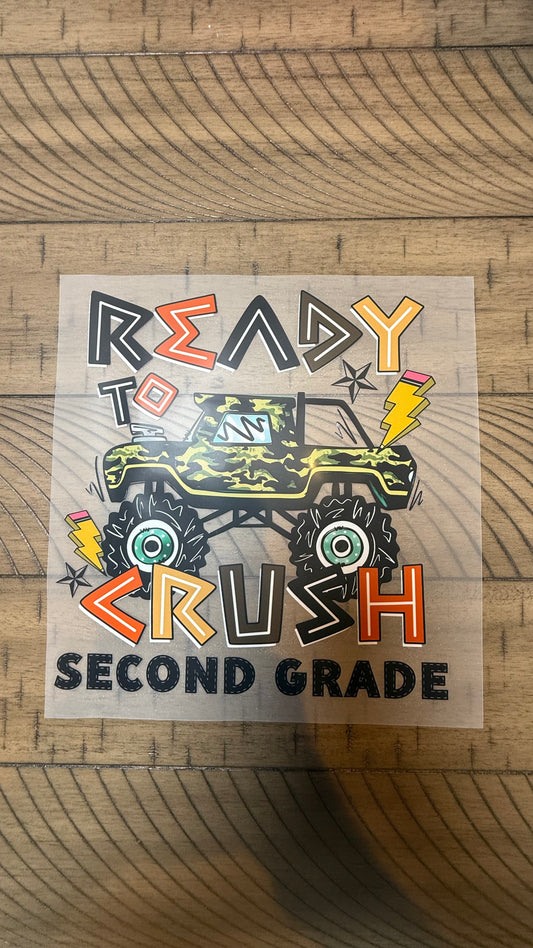 Ready to crush Second Grade