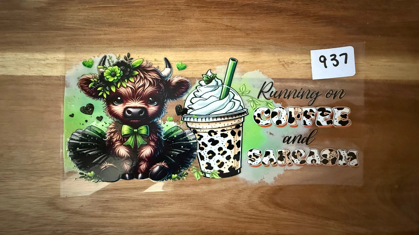 #937 Running on Coffee K's Krafty Barn