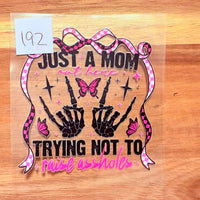 #192 Just a Mom out here trying not to raise assholes K's Krafty Barn