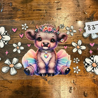 #837 Cute cow headband K's Krafty Barn