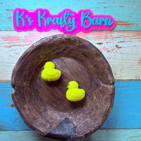 Silicone Focal Bead- 3D Yellow Duck K's Krafty Barn