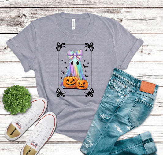 Ghost with Pumpkins