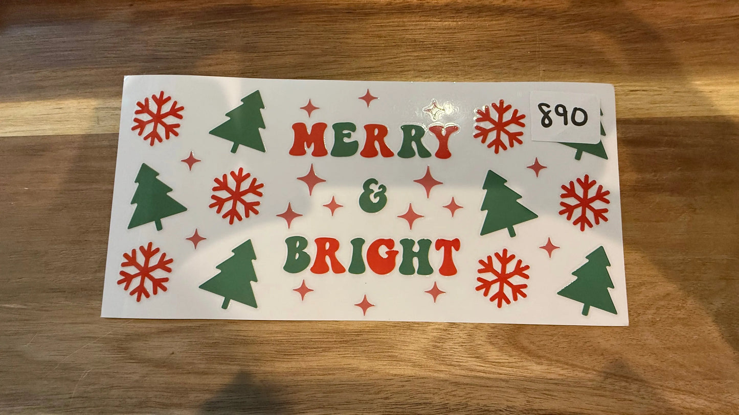 #890 Merry & Bright K's Krafty Barn