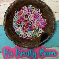 10mm Pearl Spacers for beadable items-50 pack mix K's Krafty Barn