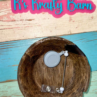 Beadable Bar Badge Reels K's Krafty Barn