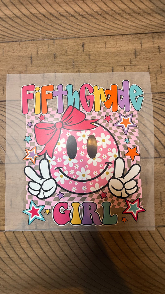 Fifth grade girl