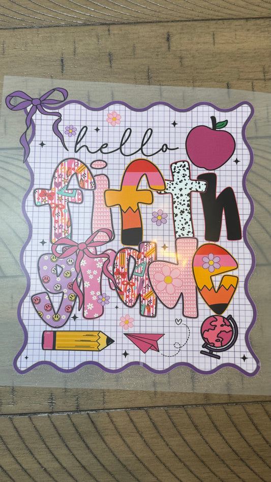 Hello fifth-purple