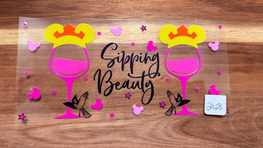#268 Sipping beauty