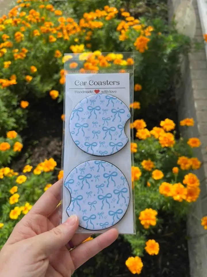 Car Coasters- choose your design. K's Krafty Barn