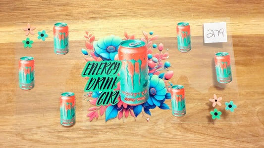 #279 Energy drink girl K's Krafty Barn