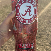 40oz Snowglobe-Bama K's Krafty Barn
