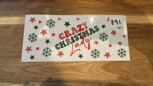 #891 Crazy Christmas Lady K's Krafty Barn