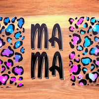 #212 Mama print colorful K's Krafty Barn