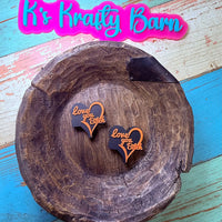Silicone Focal Bead- Love you B****h K's Krafty Barn