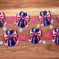 #310 Pep with pink heart and bows K's Krafty Barn