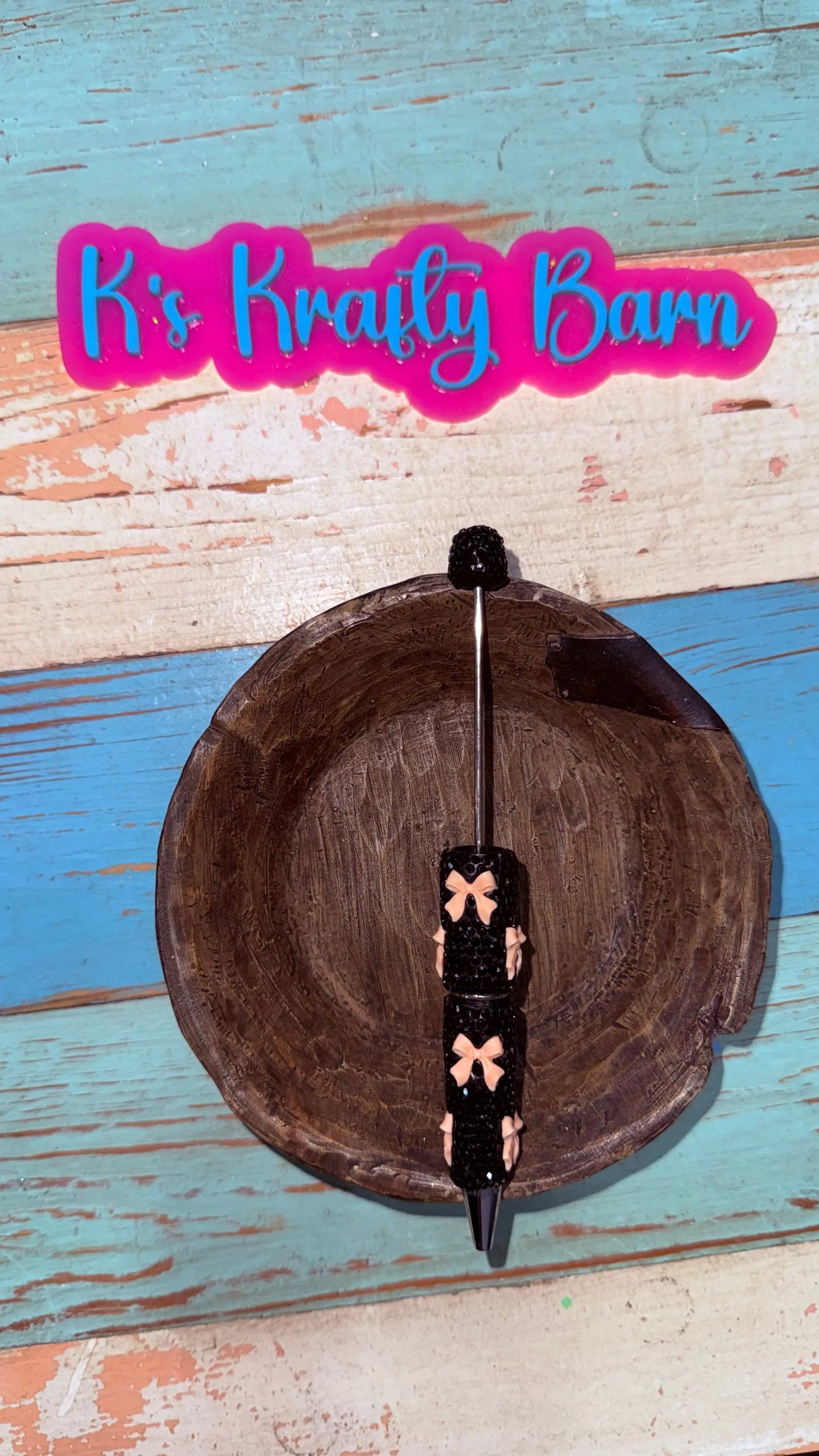 Beadable Pens-Rhinestone Super Blingy “Fancy” K's Krafty Barn