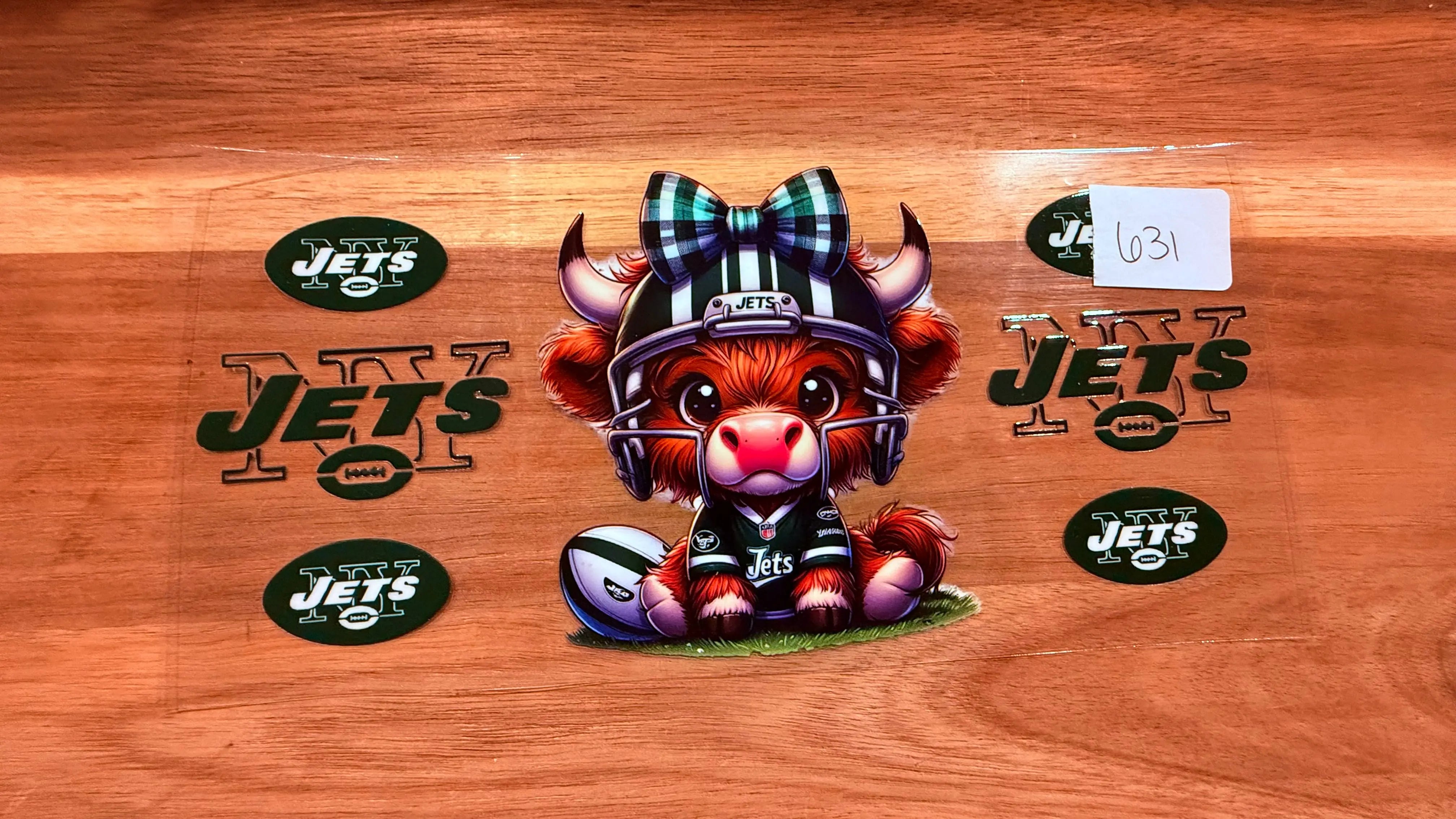 #631 Jets Football K's Krafty Barn