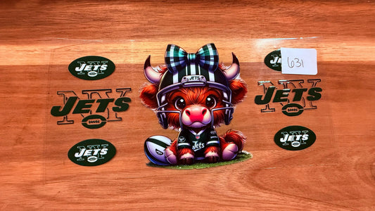 #631 Jets Football K's Krafty Barn