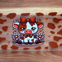 #27 Cow with bow K's Krafty Barn