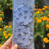 Car Coasters- choose your design. K's Krafty Barn