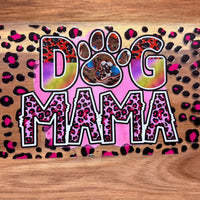 #252 Dog Mama pink and black K's Krafty Barn