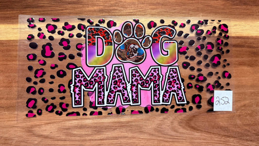 #252 Dog Mama pink and black K's Krafty Barn