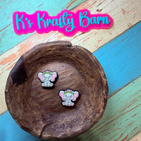 Silicone Focal Bead- Cute elephant K's Krafty Barn