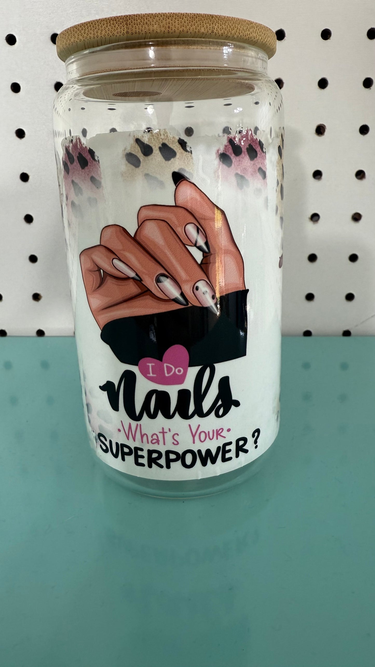 Nail Tech 16oz Glass Libby