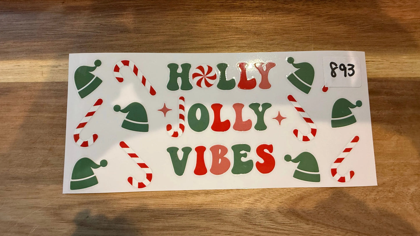 #893 Holly Jolly Vibes K's Krafty Barn