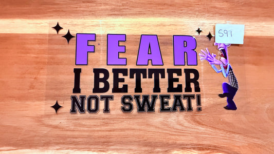 #591 Fear