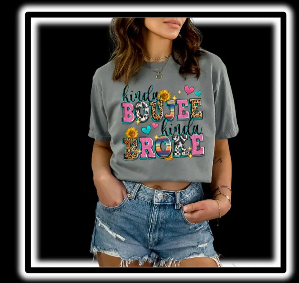 Kinda Boujee Kinda Broke K's Crafty Vibes Co.