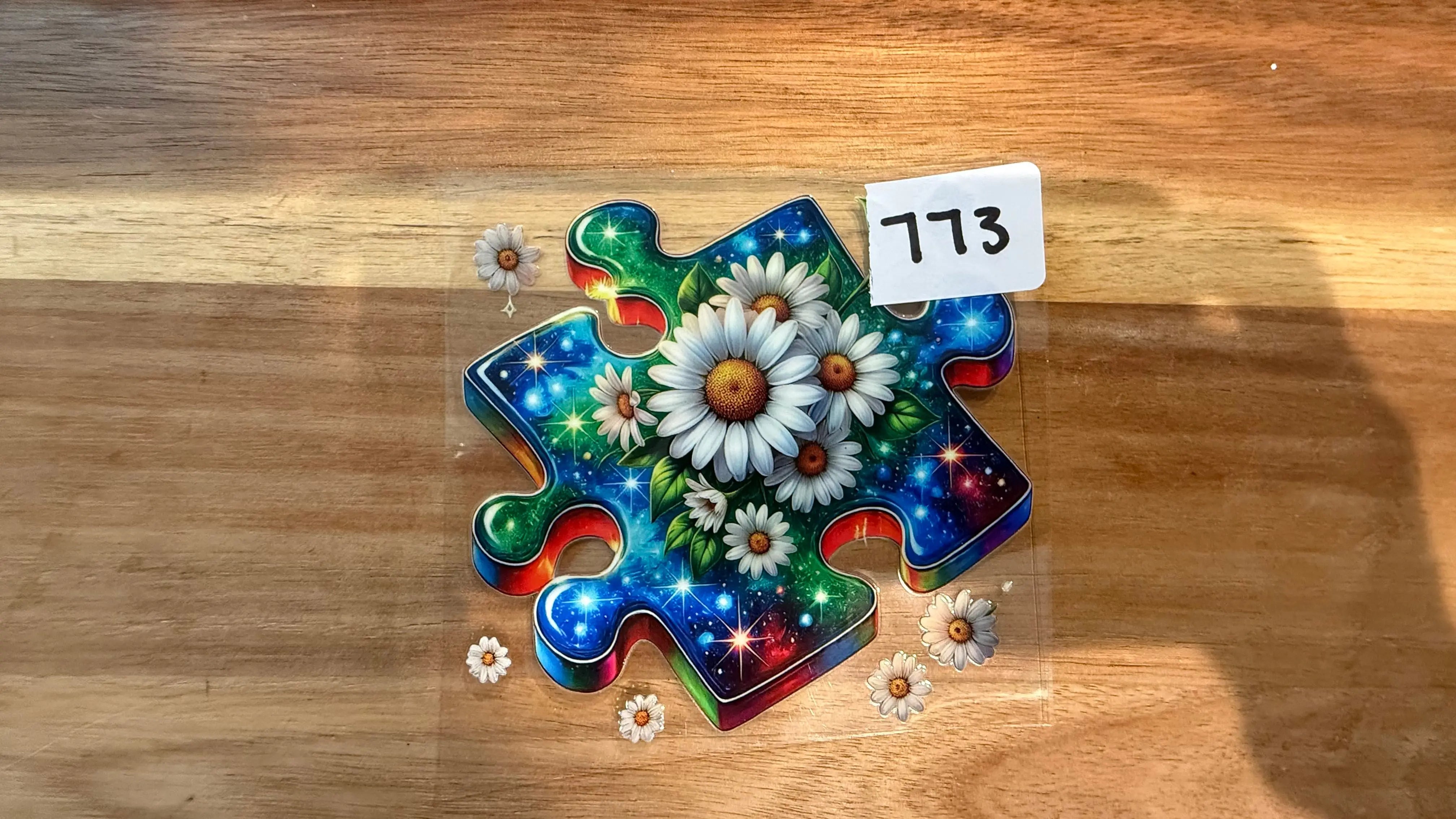 #773 Flower Puzzle K's Krafty Barn