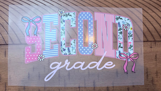 Second grade pink & blue