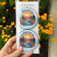 Car Coasters- choose your design. K's Krafty Barn