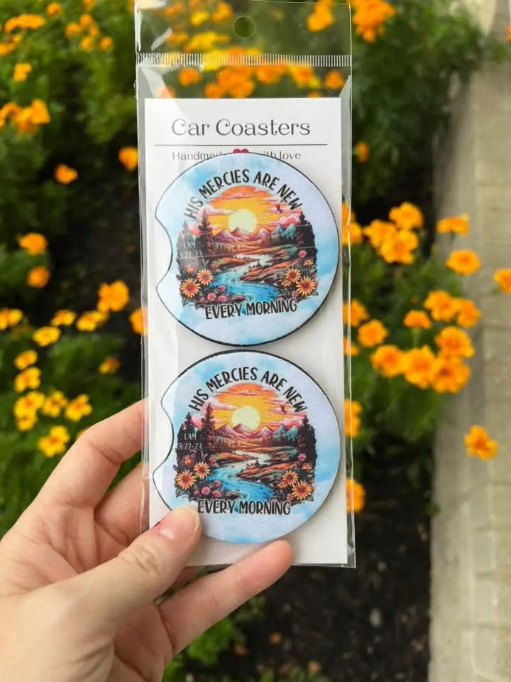 Car Coasters- choose your design. K's Krafty Barn
