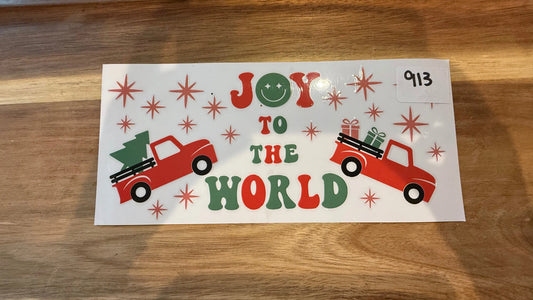 #913 Joy to the world K's Krafty Barn